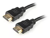 Kabel HDMI-HDMI v1.4 3D TV High Speed Ethernet 1M (pozłacane końcówki)