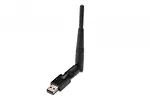 Mini karta sieciowa WiFi 300N USB 2.0, odkręcana antena 3dBi     2T/2R WPS Realtek
