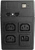 PowerWalker UPS POWER WALKER LINE-INTERACTIVE 600VA 3X IEC 230V,PURE SINE    WAVE,RJ11/45 IN/OUT,USB,LCD (Pełna sinusoida)