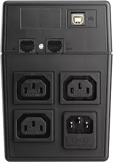 PowerWalker UPS POWER WALKER LINE-INTERACTIVE 600VA 3X IEC 230V,PURE SINE    WAVE,RJ11/45 IN/OUT,USB,LCD (Pełna sinusoida)