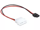 Delock Kabel SATA zasilający MOLEX(M)->SATA(F) 6pin 24cm