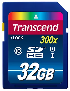 Transcend SDHC 32GB CL10 UHS-I x300 PREMIUM
