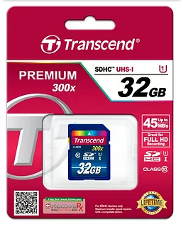Transcend SDHC 32GB CL10 UHS-I x300 PREMIUM