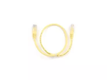 Gembird Patch cord kat.5e osłonka zalewana 0.25M żółty