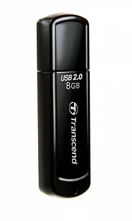 JETFLASH 350  8GB USB2.0 BLACK