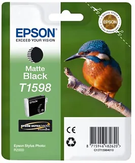 Tusz T1598 Matte BLACK    17ml do Stylus Photo R2000