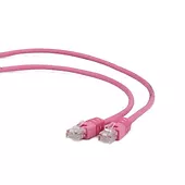 Patch cord kat.5e osłonka zalewana 0.5M różowy