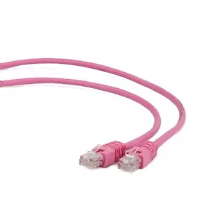 Gembird Patch cord kat.5e osłonka zalewana 0.5M różowy