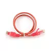 Gembird Patch cord kat.5e osłonka zalewana 1.5M czerwony