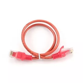 Gembird Patch cord kat.5e osłonka zalewana 1.5M czerwony