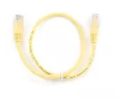 Patch cord kat.5e osłonka zalewana 1.5M żółty