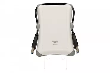 Silicon Power ARMOR A30 1TB USB 3.0 WHITE / PANCERNY / wstrząsoodporny