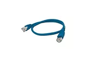 Patch cord kat.5e 0.5M FTP blue