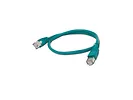 Patch cord kat.5e 1M FTP zielony