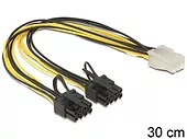 Kabel rozdzielacz zasilania PCI EXPRESS 2x8PIN/1x6PIN