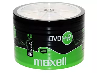 Maxell płyta DVD+R 4,7 16x szpindel 50