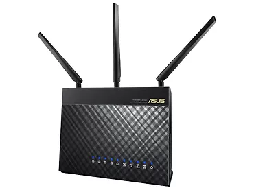 Asus Router RT-AC68U WiFi AC1900 4LANx1GB USB 2.0 USB 3.0 DualB