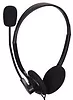 Słuchawki z mikrofonem MHS-123 Czarne (z regulacją głośności)