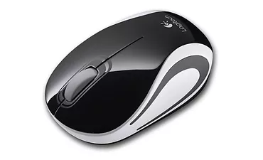 M187 Bezprzewodowa mini mysz 910-002736 Black