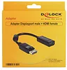 Delock Adapter Displayport 1.1 męski - HDMI żeński
