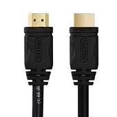 KABEL HDMI M/M 1,0m v1.4; GOLD; BASIC