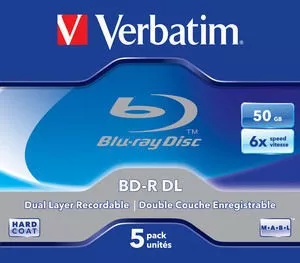 BD-R DL  6x 5P Jewel 50 GB        43748