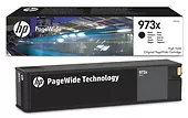 Oryginalny czarny wkład atramentowy HP 973X PageWide XL