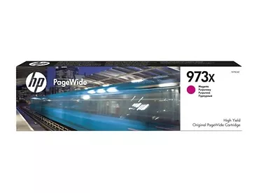Oryginalny purpurowy wkład atramentowy HP 973X PageWide XL