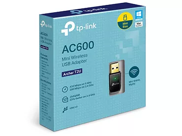 Bezprzewodowa karta sieciowa TP-Link Archer T2U AC600 USB