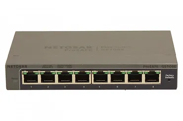 Switch Unmanaged Plus 8xGE - GS108E