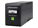 PowerWalker UPS LINE-INTERACTIVE 600VA 2X PL 230V, PURE SINE    WAVE, RJ11/45 IN/OUT, USB, LCD