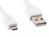 Kabel USB Micro AM-MBM5P 50cm biały