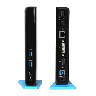 USB 3.0 Dual Stacja dokująca HDMI DVI Full HD+