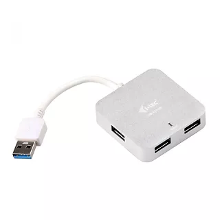 USB 3.0 Metal Passive HUB 4 Porty bez zasilacza do Notebooka Ultrabooka Tablet PC Obsługa Windows i Mac OS
