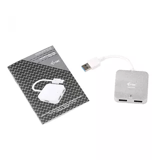 USB 3.0 Metal Passive HUB 4 Porty bez zasilacza do Notebooka Ultrabooka Tablet PC Obsługa Windows i Mac OS