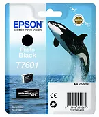 Epson T7601 Ink Cartridge Photo Black UltraChrome HD