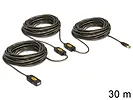 Przedłużacz USB AM-AF aktywny 30M