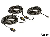 Przedłużacz USB AM-AF aktywny 30M
