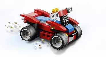 Creator Czerwony gokart 31030