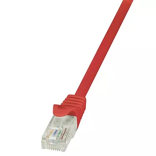 Patchcord CAT.6 U/UTP 0,5m czerwony