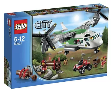 Lego City Wirolot towarowy 60021