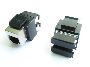 Gembird Gniazdo natynkowe 2xRJ45 Kat5e Keystone