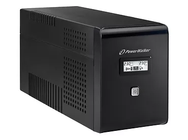 PowerWalker UPS  LINE-INTERACTIVE 2000VA 2X SCHUKO + 2XIEC OUT,  RJ11/RJ45 IN/OUT, USB, LCD