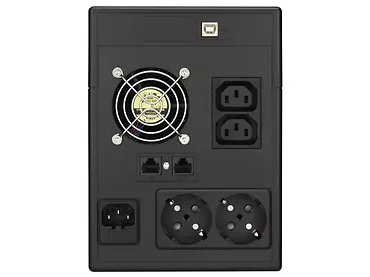 PowerWalker UPS  LINE-INTERACTIVE 2000VA 2X SCHUKO + 2XIEC OUT,  RJ11/RJ45 IN/OUT, USB, LCD