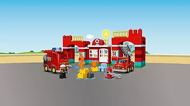 Duplo Remiza strażacka 10593