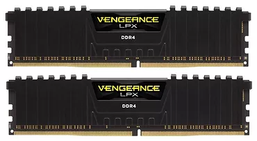 DDR4 Vengeance LPX 16GB/3200(2*8GB) CL16-18-18-36 BLACK 1,35V   XMP 2.0