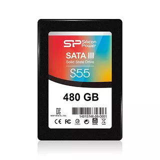 Dysk SSD Silicon Power S55 480GB 2,5 SATA3 540/480MB/s SLIM 7mm