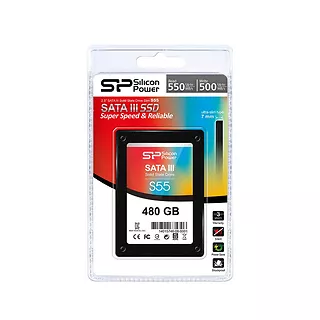 Dysk SSD Silicon Power S55 480GB 2,5 SATA3 540/480MB/s SLIM 7mm