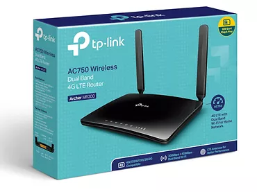 Router TP-LINK Archer MR200 AC750 2.4/5GHz 4G/LTE