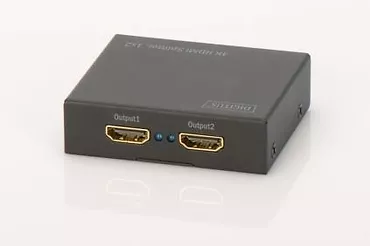 Rozdzielacz/Splitter HDMI 4K UHD 3D, 2-portowy